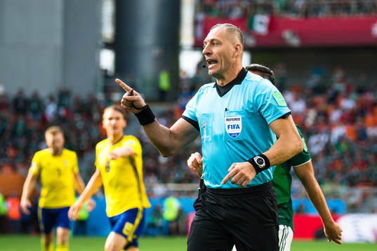 Referee Nestor Pitana