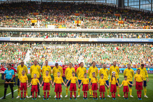 Andreas Granqvist, Marcus Berg, Albin Ekdal, Victor Nilsson