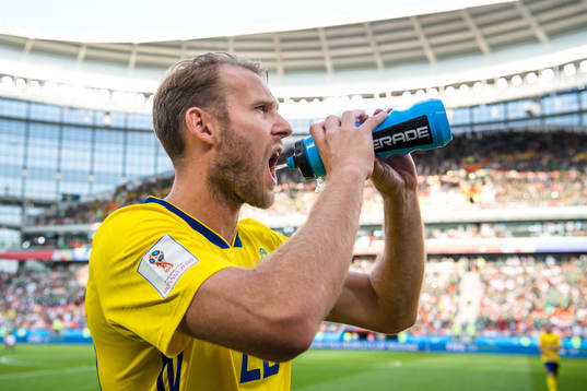 Ola Toivonen of Sweden prior the FIFA World Cup group stage
