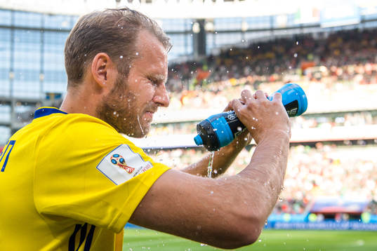 Ola Toivonen of Sweden prior the FIFA World Cup group stage