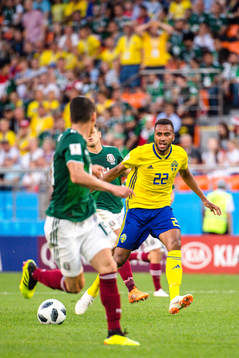 Isaac Kiese Thelin of Sweden