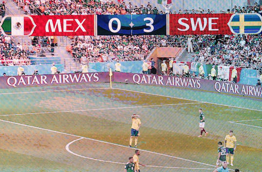 The scoreboard shows the result 0-3