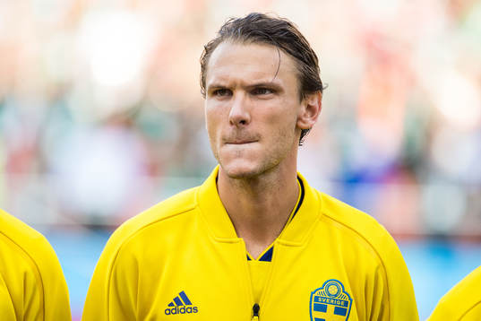 Albin Ekdal of Sweden prior the FIFA World Cup group stage