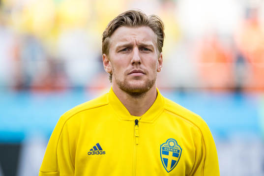 Emil Forsberg of Sweden prior the FIFA World Cup group