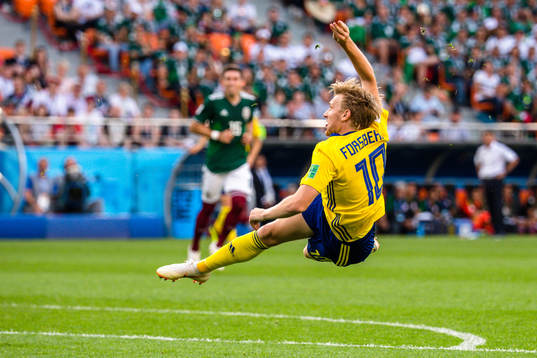 Emil Forsberg of Sweden