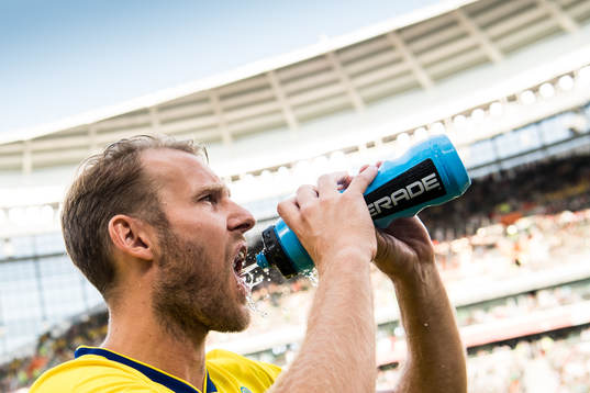 Ola Toivonen of Sweden prior the FIFA World Cup group stage