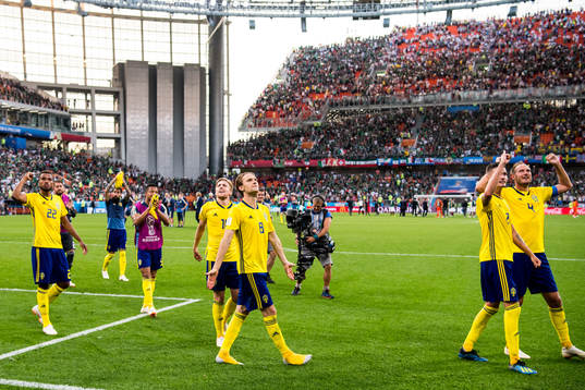 Isaac Kiese Thelin, Emil Forsberg, Albin Ekdal, Mikael