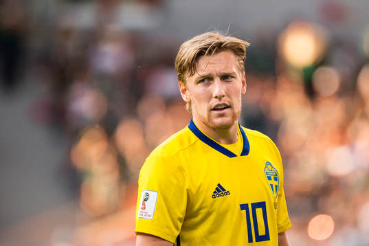 Emil Forsberg of Sweden