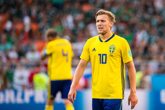 Emil Forsberg of Sweden