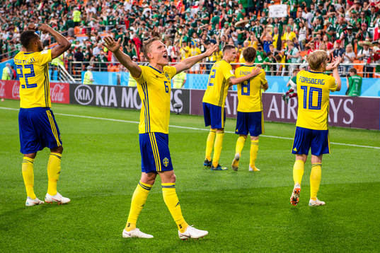 Ludwig Augustinsson jublar