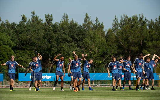 Players of the Swedish national football team