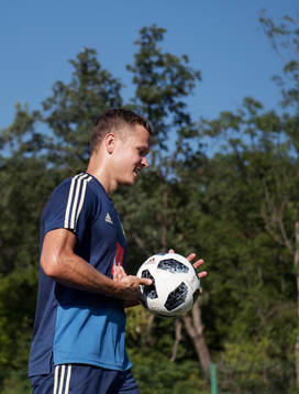 Viktor Claesson of the Swedish national football team
