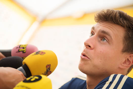 Victor Nilsson Lindelöf of the Swedish national football
