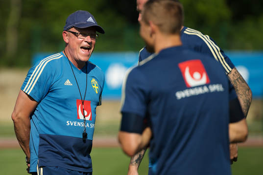 Head coach Janne Andersson of the Swedish national football