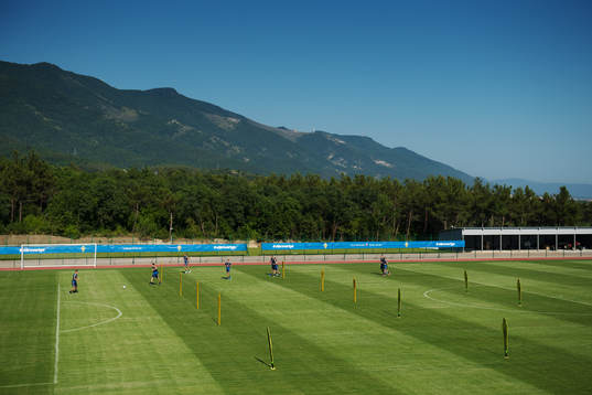 Generel view of the Swedish national football team's