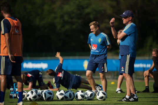 Performance Manager Paul Balsom of the Swedish national