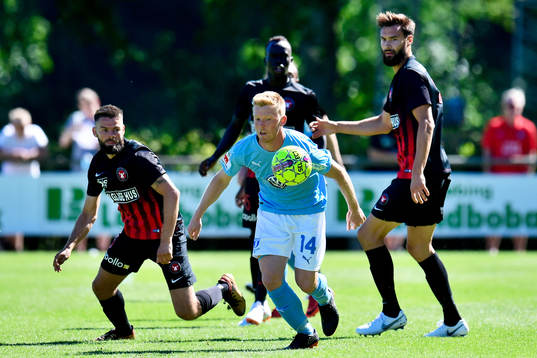 Midtjyllands Marc Dal Hende och Tim Sparv och