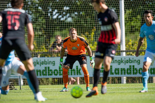 Malmö FFs målvakt Johan Dahlin