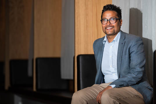 OBOS koncernchef Daniel Kjørberg Siraj