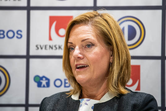 Elitfotboll Dams ordförande Annika Grälls