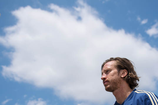 Gustav Svensson of the Swedish national football team