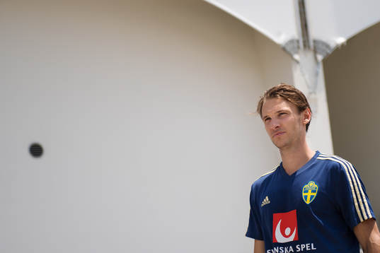 Albin Ekdal of the Swedish national football team