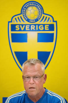 Head coach Janne Andersson of the Swedish national football