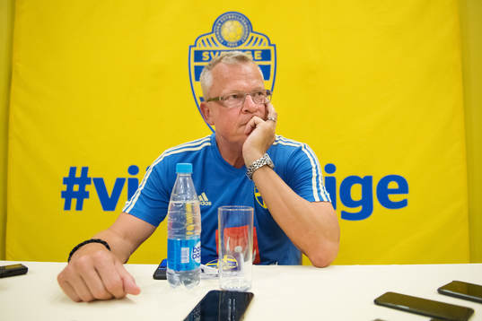 Head coach Janne Andersson of the Swedish national football