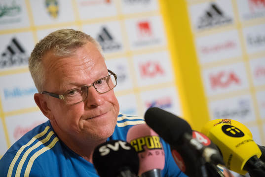 Head coach Janne Andersson of the Swedish national football