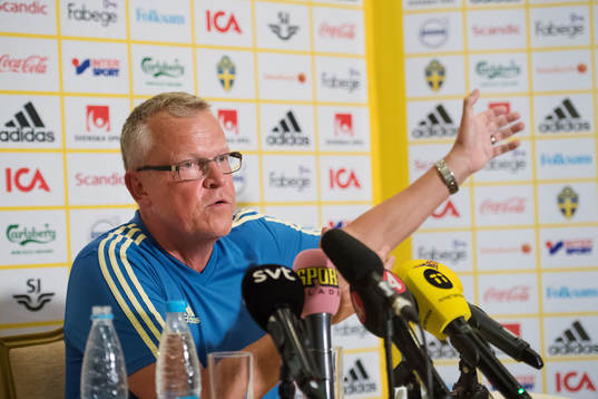 Head coach Janne Andersson of the Swedish national football