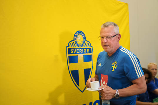 Head coach Janne Andersson of the Swedish national football