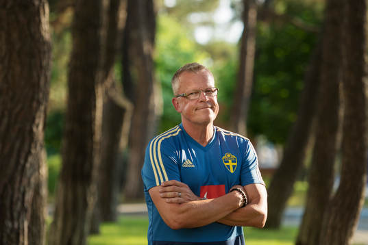 Head coach Janne Andersson of the Swedish national football