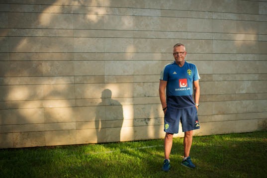 Head coach Janne Andersson of the Swedish national football
