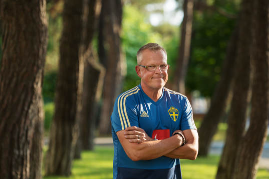 Head coach Janne Andersson of the Swedish national football