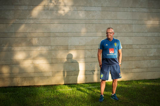 Head coach Janne Andersson of the Swedish national football
