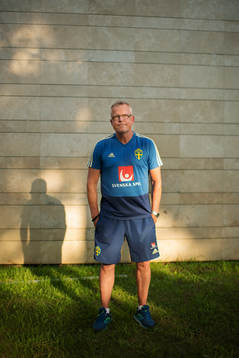 Head coach Janne Andersson of the Swedish national football