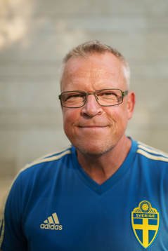 Head coach Janne Andersson of the Swedish national football
