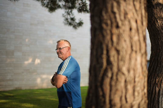 Head coach Janne Andersson of the Swedish national football