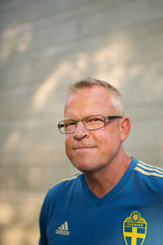 Head coach Janne Andersson of the Swedish national football