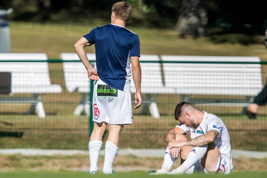 Ängelholms Oliver Stojanovic Fredin deppar