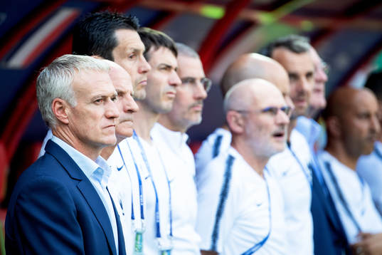 head coach Didier Deschamps of France