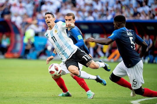 Angel Di Maria of Argentina