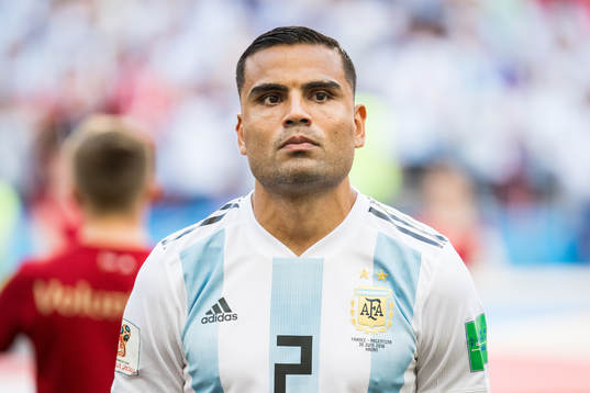Gabriel Mercado of Argentina prior the FIFA World Cup round