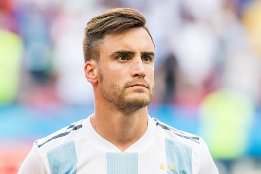 Nicolas Tagliafico of Argentina prior the FIFA World Cup