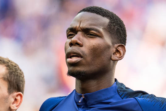 Paul Pogba of France prior the FIFA World Cup round of 16