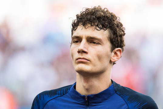 Benjamin Pavard of France prior the FIFA World Cup round of