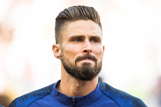 Olivier Giroud of France prior the FIFA World Cup round of
