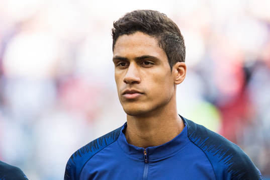 Raphael Varane of France prior the FIFA World Cup round of