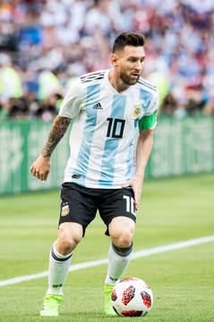 Lionel Messi of Argentina