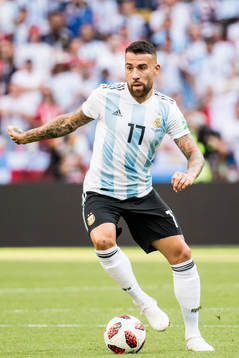 Nicolas Otamendi of Argentina